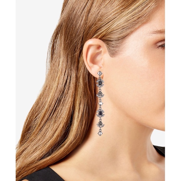 Givenchy Jewelry - Givenchy Stone Linear Drop Earrings